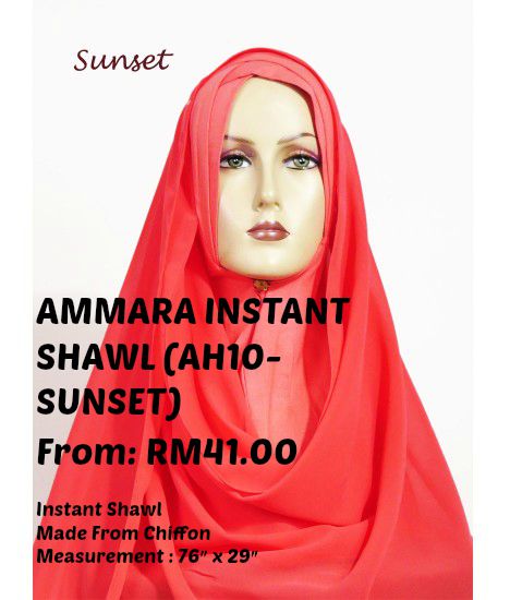 AMMARA INSTANT SHAWL